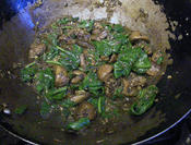 mushrooms with cumin and coriander