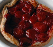 plum tarte tatin