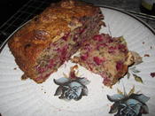 Cranberry and Walnut cake.