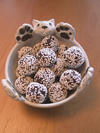 Chocolate oatmeal balls