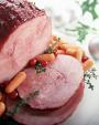 baked gammon with ginger and clementine glaze